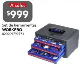 City Club Workpro set de herramientas oferta