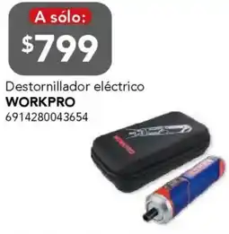 City Club Workpro destornillador eléctrico oferta