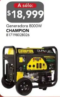 City Club Champion generadora oferta