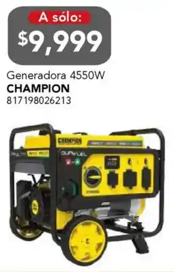 City Club Champion generadora oferta