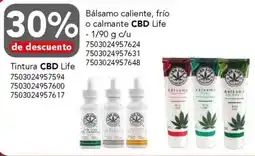 City Club CBD bálsamo caliente, frío o calmante life oferta