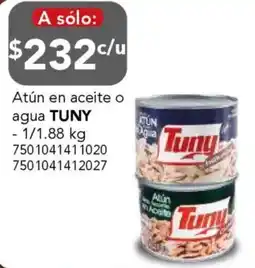 City Club Tuny atún en aceite o agua oferta