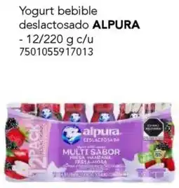 City Club Alpura yogurt bebible deslactosado oferta