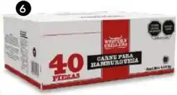 City Club Western grillers hamburguesa de res oferta