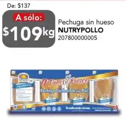 City Club Nutrypollo pechuga sin hueso oferta