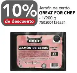 City Club Great for chef jamón de cerdo oferta