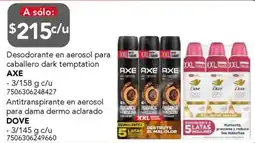 City Club Axe desodorante en aerosol caballero dark temptation oferta