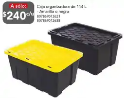 City Club Caja organizadora - amarilla o negra oferta