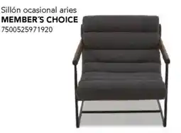 City Club Member's choice sillón ocasional aries oferta