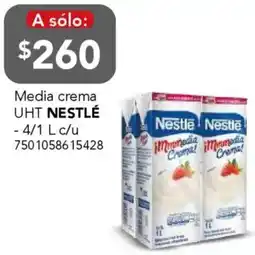 City Club Nestlé media crema uht oferta