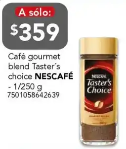 City Club Nescafé café gourmet blend taster's choice oferta
