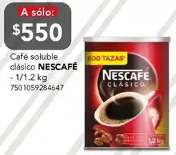 City Club Nescafé café soluble clásico oferta