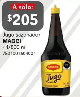 City Club Maggi jugo sazonador oferta