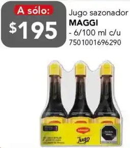 City Club Maggi jugo sazonador oferta