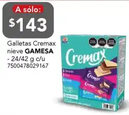 City Club Gamesa galletas cremax nieve oferta