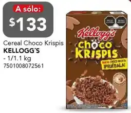 City Club Kellogg's cereal choco krispis oferta