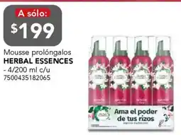 City Club Herbal essences mousse prolóngalos oferta
