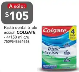 City Club Colgate pasta dental triple acción oferta