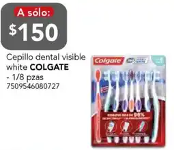 City Club Colgate cepillo dental visible white oferta