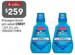 City Club Crest enjuague bucal pro salud oferta