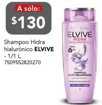 City Club Elvive shampoo hidra hialurónico oferta