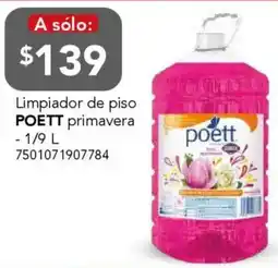 City Club Poett limpiador de piso primavera oferta
