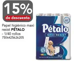 City Club Pétalo papel higiénico maxi resist oferta