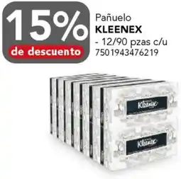 City Club Kleenex pañuelo oferta