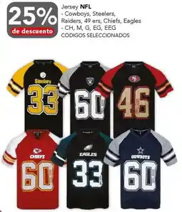 City Club Nfl jersey oferta
