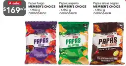 City Club Member's choice papas fuego oferta