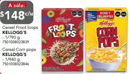 City Club Kellogg's cereal froot loops oferta