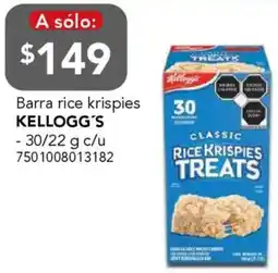 City Club Kellogg's barra rice krispies oferta