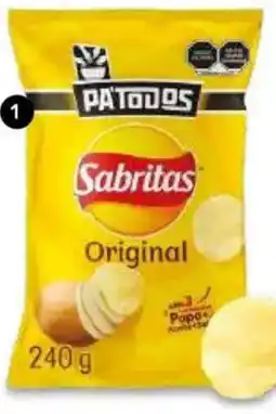 City Club Sabritas papas sal oferta