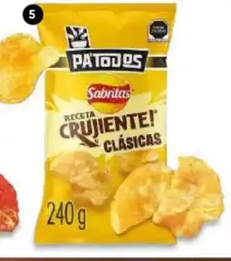 City Club Sabritas papas sal receta crujiente oferta