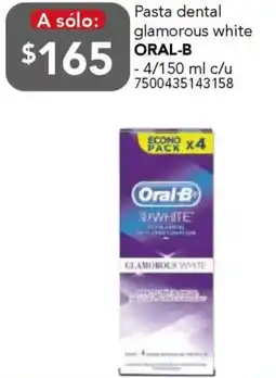 City Club Oral-b pasta dental glamorous white oferta