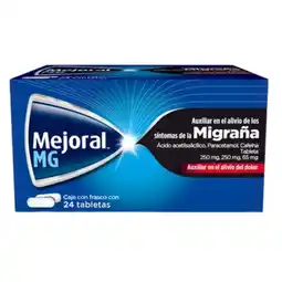 Farmacias Bazar MEJORAL MIGRAÑA 250/250/65MG 24 TABLETAS oferta