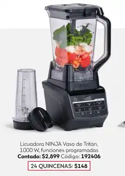 Coppel NINJA licuadora vaso de tritan 1000W oferta
