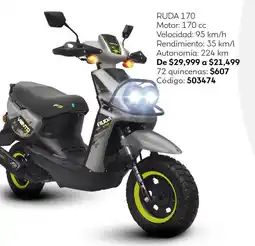 Coppel RUDA 170 oferta