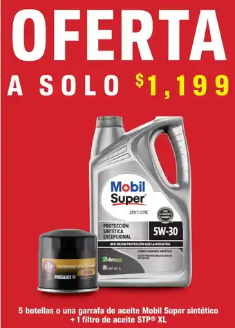 Mobil Super sintético + 1 filtro de aceite