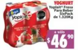 Casa Ley Yoplait yoghurt fresa oferta