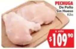 Casa Ley Pechuga de pollo oferta