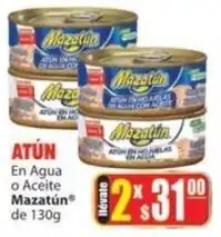 Casa Ley Mazatún en agua o aceite oferta