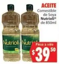 Casa Ley Nutrioli aceite comestible de soya oferta