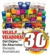 Casa Ley Velas y veladoras del depto. de abarrotes oferta