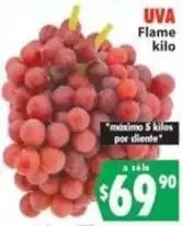 Casa Ley Uva flame oferta