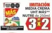 Casa Ley Más imitación media crema UHT oferta