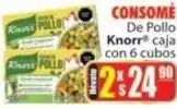 Casa Ley Knorr consome de pollo oferta