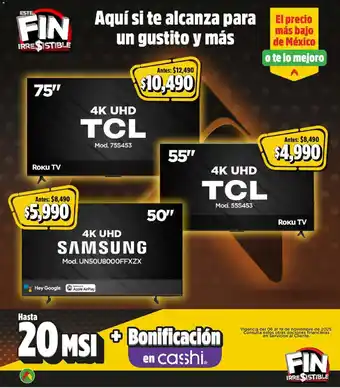 TCL, SAMSUNG 4K UHD