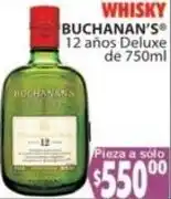 Casa Ley Buchanan's whisky oferta