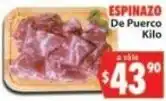 Casa Ley ESPINAZO De Puerco oferta